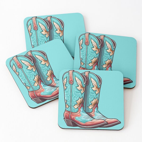 Item preview, Turquoise Trails Cowboy Boots Western designed and sold by meganohm.