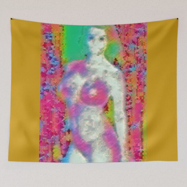 Item preview, Ghostly female nude figure designed and sold by pulchritude560.