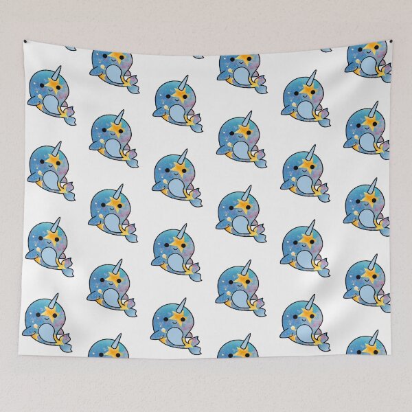 Item preview, Diseño de acuarela de narval designed and sold by kuremureDesign.
