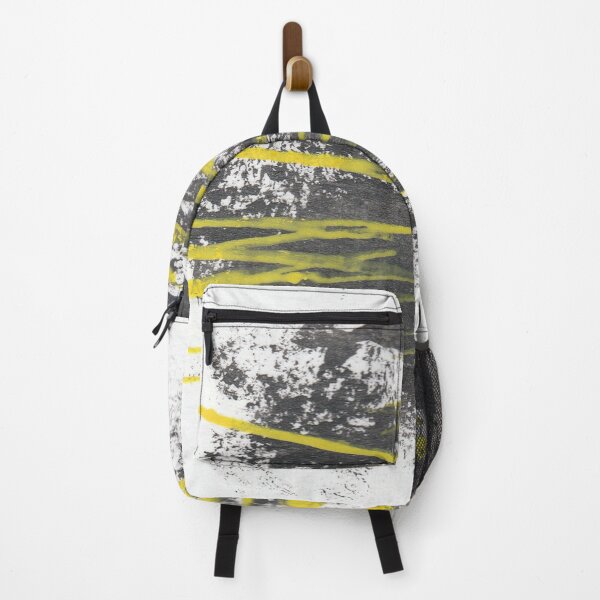 Item preview, "Limelight of Transition" - Black White Yellow Abstract Lines designed and sold by pngrktes-art.