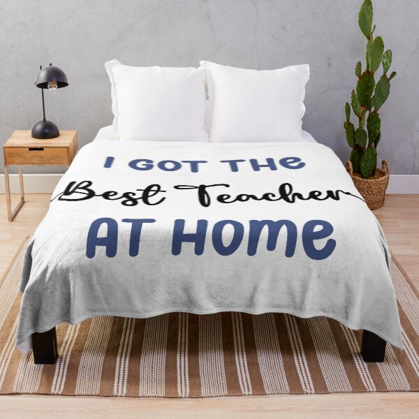Item preview, I Got The Best Teacher at Home - Teacher in the Family (Dark Text) designed and sold by Spiprinto.