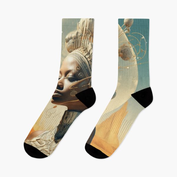 Artikelvorschau, Afrofuturismus-Kunst entworfen und verkauft von MidJourneymen.
