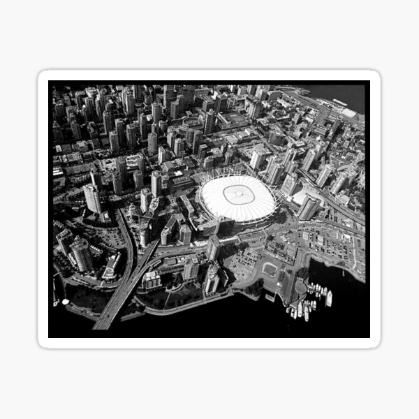 BC Place Photograph Sticker