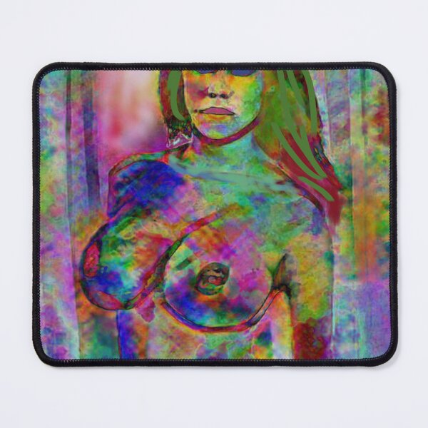 Item preview, Female nude with splashes of colour designed and sold by pulchritude560.
