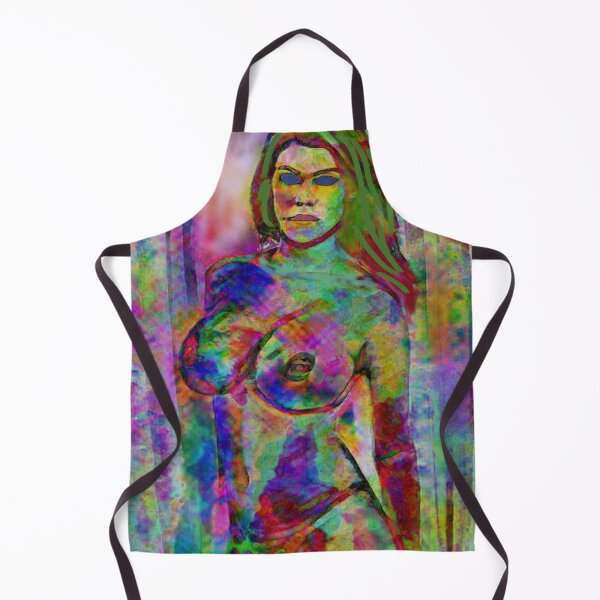 Item preview, Female nude with splashes of colour designed and sold by pulchritude560.