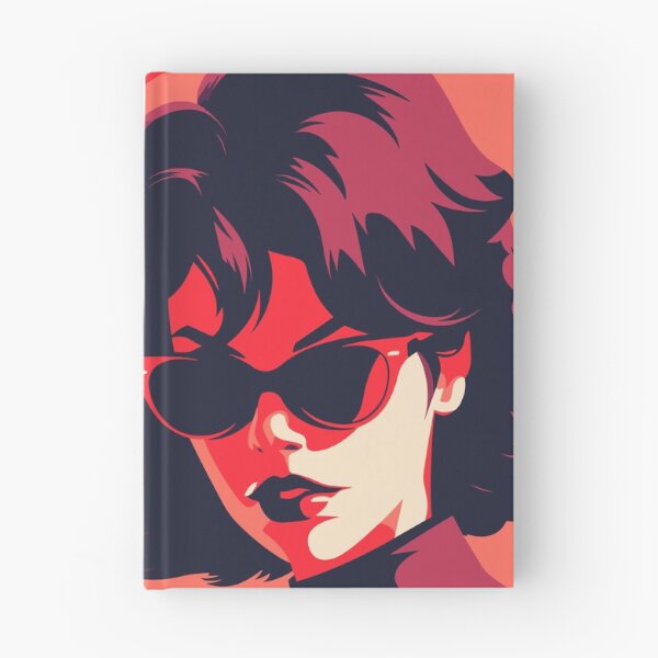 Item preview, Scarlet Allure: Sultry Woman in Vibrant red hues designed and sold by TrendyArtInk.