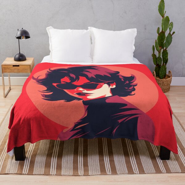 Item preview, Scarlet Allure: Sultry Woman in Vibrant red hues designed and sold by TrendyArtInk.