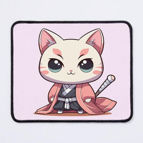 Item preview, Shinobi Kitty in Hakama designed and sold by LoFi-OG.