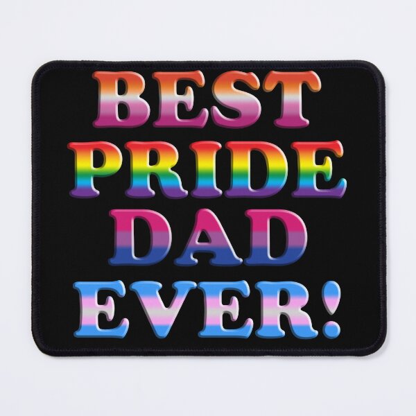 Item preview, Best Pride DAD Ever! LGBT Pride Colors designed and sold by TheirChoice.