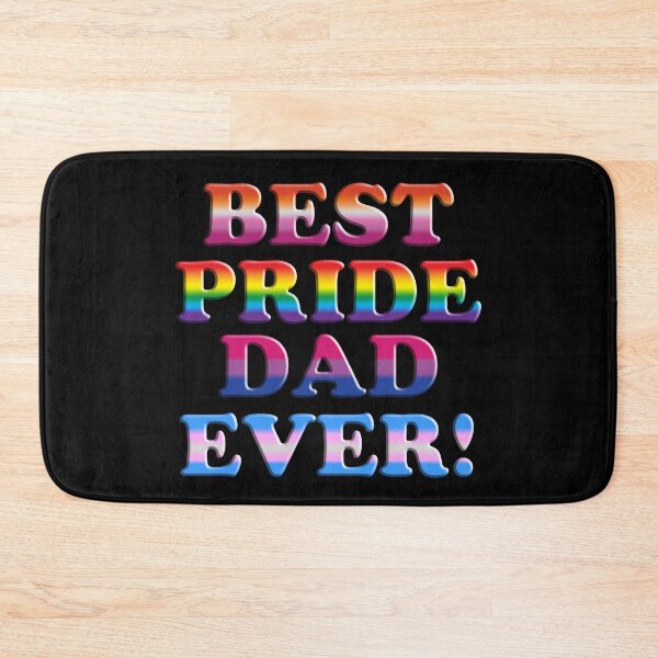 Item preview, Best Pride DAD Ever!  LGBT Pride Colors  designed and sold by TheirChoice.