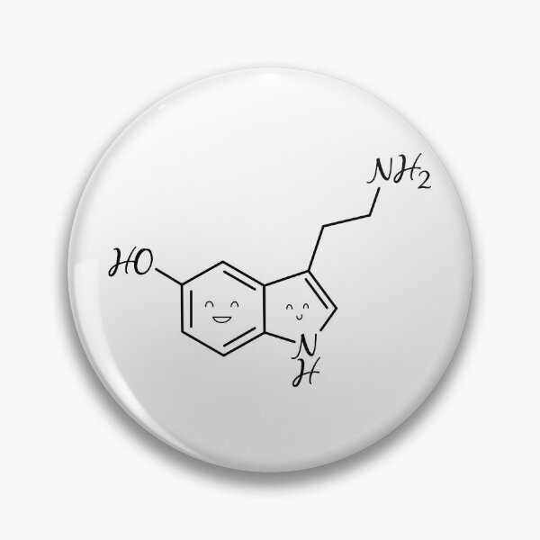 Item preview, Cute Serotonin Molecule designed and sold by ScienceCorner.