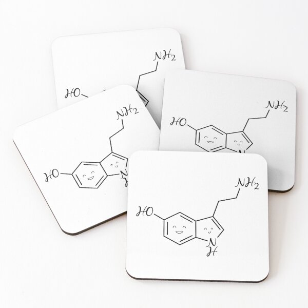 Item preview, Cute Serotonin Molecule designed and sold by ScienceCorner.