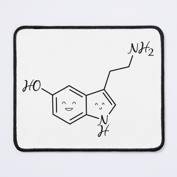 Item preview, Cute Serotonin Molecule designed and sold by ScienceCorner.