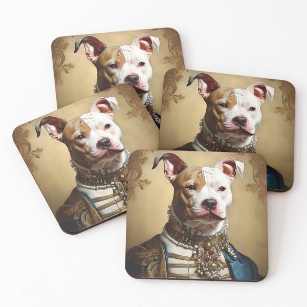 Item preview, Vintage Pitbull Dog designed and sold by KituKat.
