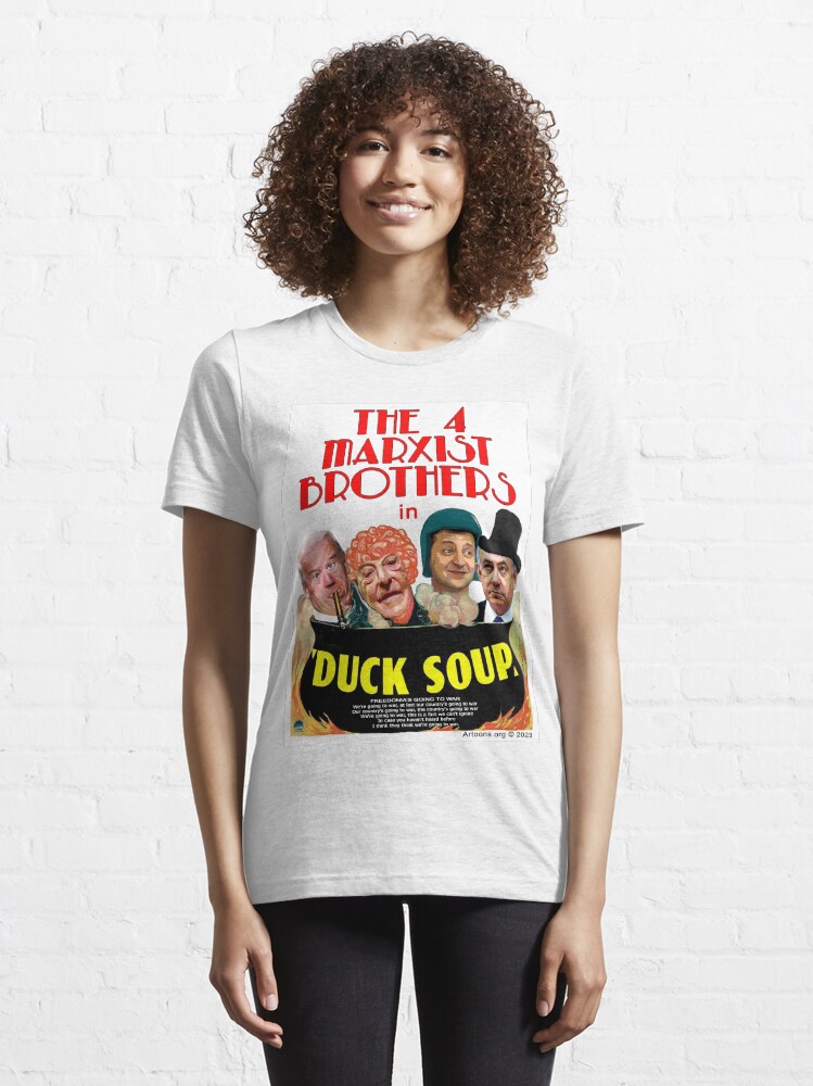 Thumbnail 6 of 7, Essential T-Shirt, Duck Soup designed and sold by Artoons-org.