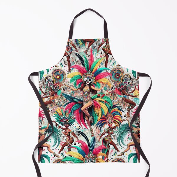Artikelvorschau, Vibrant Carnival Pattern Design - Festive Art Print entworfen und verkauft von The-Library.