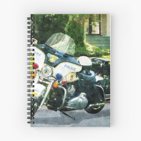 Artikelvorschau, Polizeimotorrad entworfen und verkauft von Susan Savad.