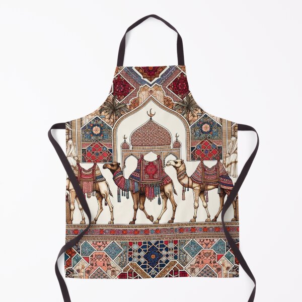 Item preview, Elegant Arabic Pattern Design - Cultural Art Print" designed and sold by The-Library.
