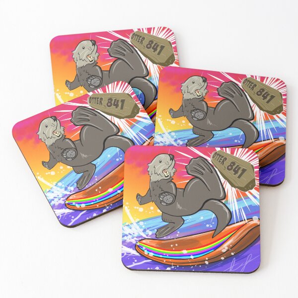 Item preview, Otter 841 Surfin sunset designed and sold by EYE-Noke.