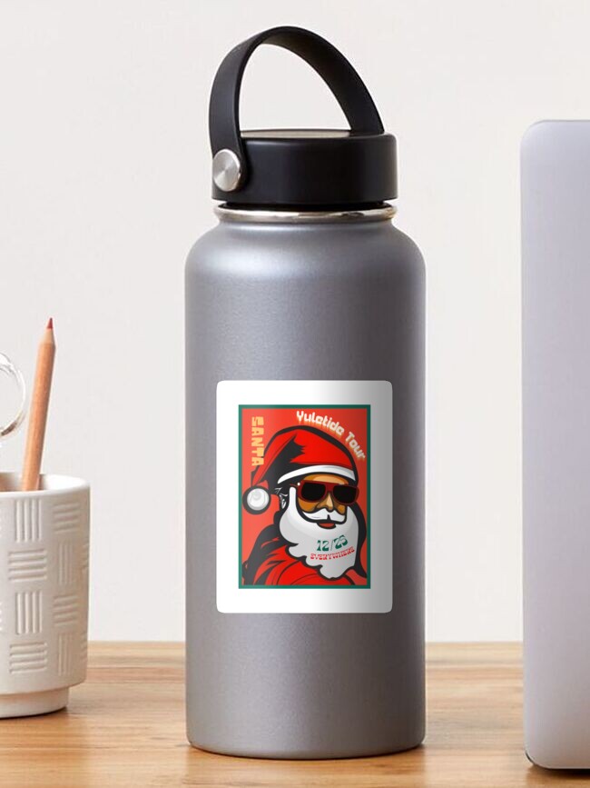 Sticker, Santa: The Yuletide Tour designed and sold by Eccentric  Jude