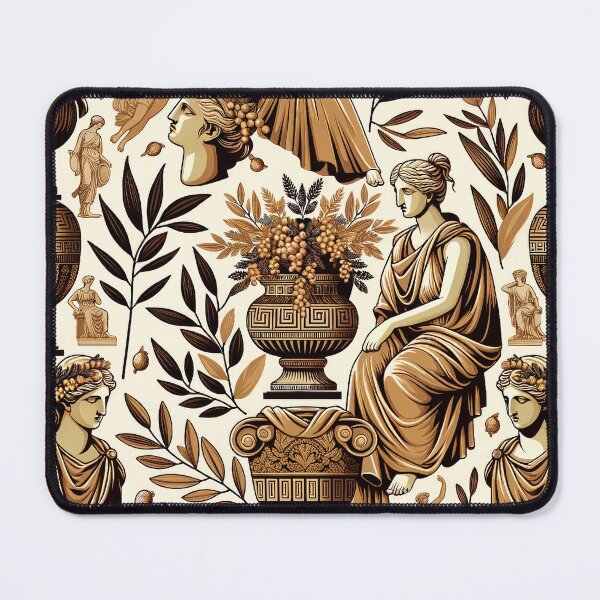 Item preview, Timeless Ancient Rome Pattern Design - Historical Art Print designed and sold by The-Library.