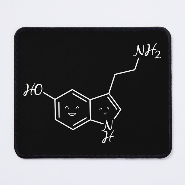 Item preview, Cute Serotonin Molecule designed and sold by ScienceCorner.