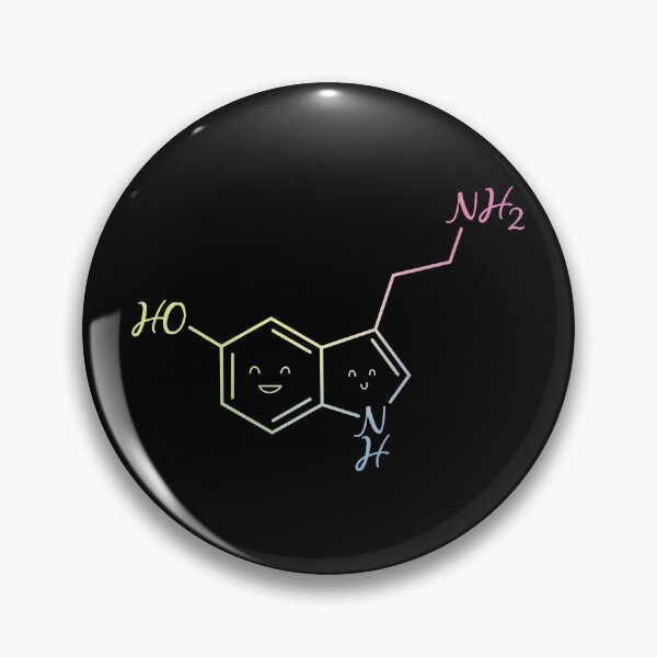 Item preview, Cute Serotonin Molecule designed and sold by ScienceCorner.