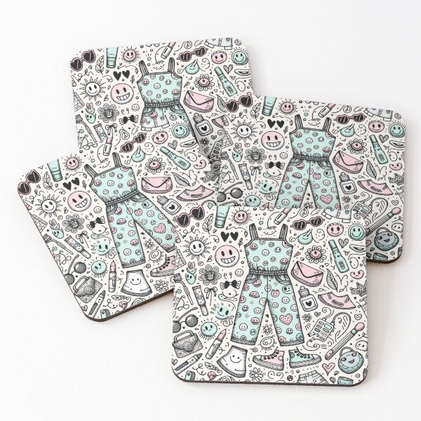 Item preview, Dreamy Bedtime Abstract Pattern Design - Relaxing Art Print designed and sold by The-Library.