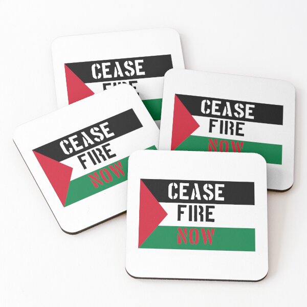 Item preview, Ceasefire NOW designed and sold by TeeSensation.
