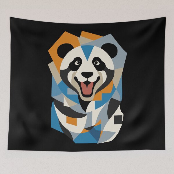 Item preview, Portrait of Panda designed and sold by Ikibrai.