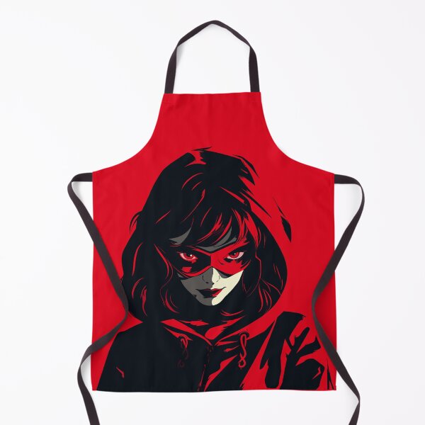 Item preview, Scarlet Allure: Sultry Woman in Vibrant red hues designed and sold by TrendyArtInk.