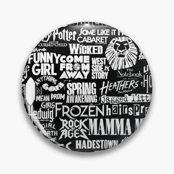 Item preview, Broadway Musical Logos designed and sold by Krahdad.