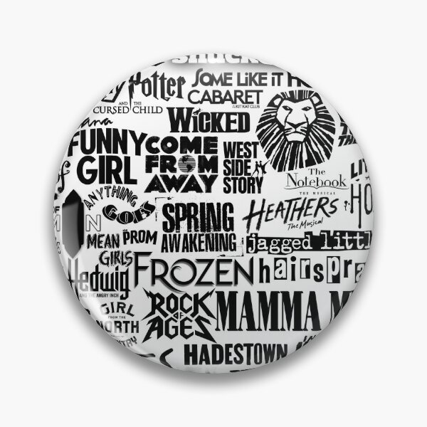 Item preview, Logotipos musicales de Broadway designed and sold by Krahdad.