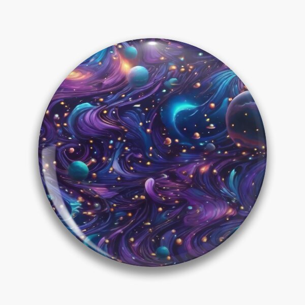 Item preview, Anime Style Outer Space Pattern designed and sold by Patternliss.