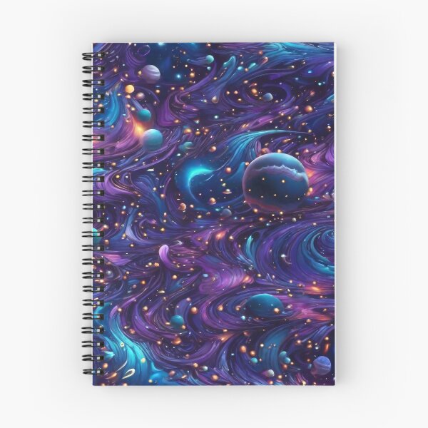 Artikelvorschau, Weltraummuster im Anime-Stil entworfen und verkauft von Patternliss.