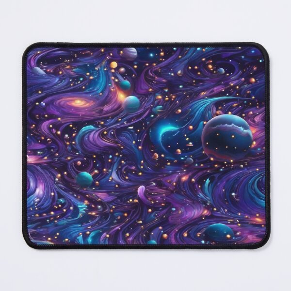 Aperçu de l'œuvre Modèle d'espace extra-atmosphérique de style anime créée et vendue par Patternliss.
