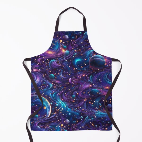 Item preview, Anime Style Outer Space Pattern designed and sold by Patternliss.