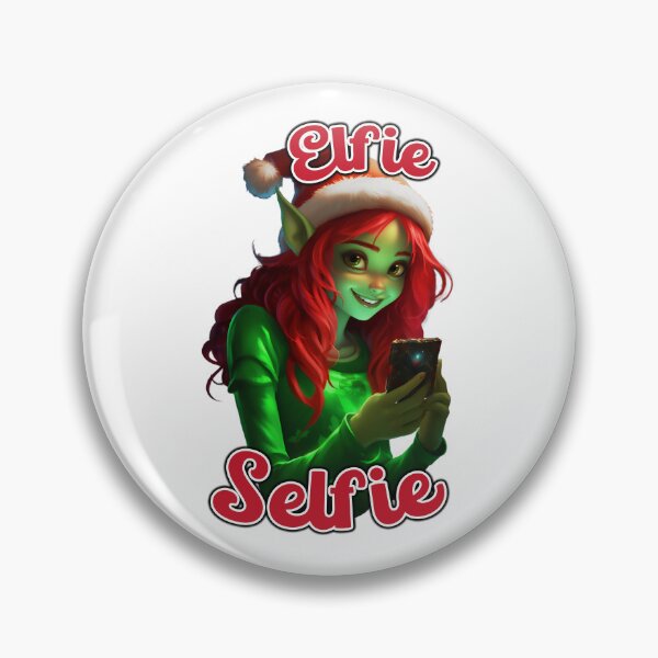 Item preview, Cute Christmas Elfie Selfie designed and sold by KERaney.