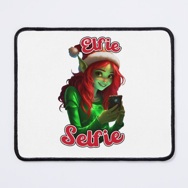 Item preview, Cute Christmas Elfie Selfie designed and sold by KERaney.