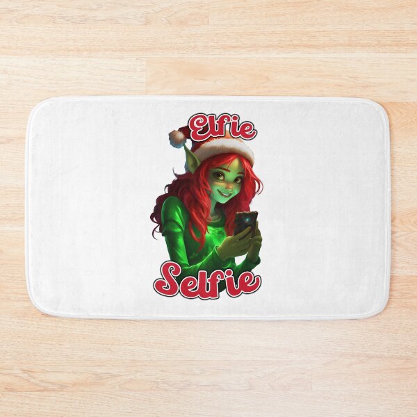Item preview, Cute Christmas Elfie Selfie designed and sold by KERaney.