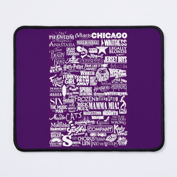 Item preview, Broadway Musical Logos designed and sold by Krahdad.