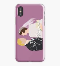 DA: Mary e Matthew "Just Married" iPhone Case