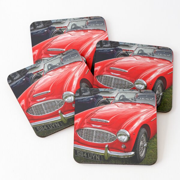 Item preview, Red Austin Healey 3000 sports car designed and sold by Kevin Hellon.