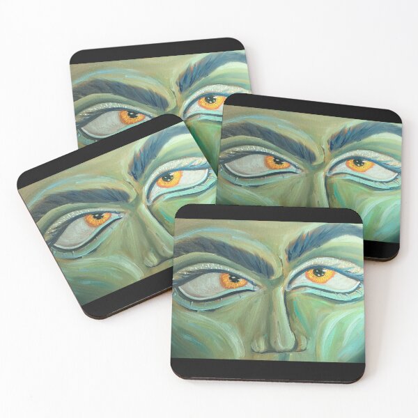 Item preview, Eyes of Envy oil painting designed and sold by xNeonThiefx.