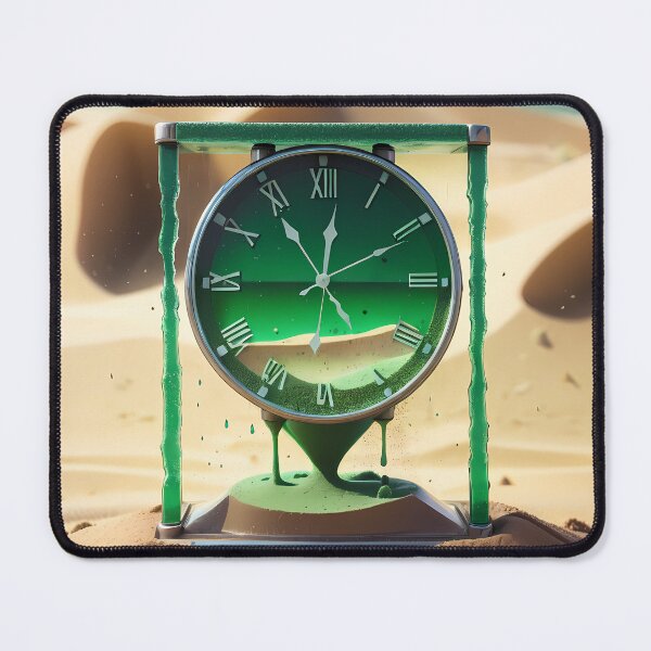Item preview, Reflections in Time: How Our Digital Crystal Clocks Capture the Ephemeral Essence of Water. designed and sold by Artedig.