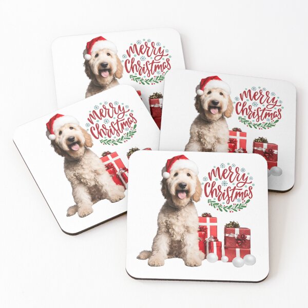 Item preview, Merry Christmas Santa Doodle Dog designed and sold by Fredster1966.