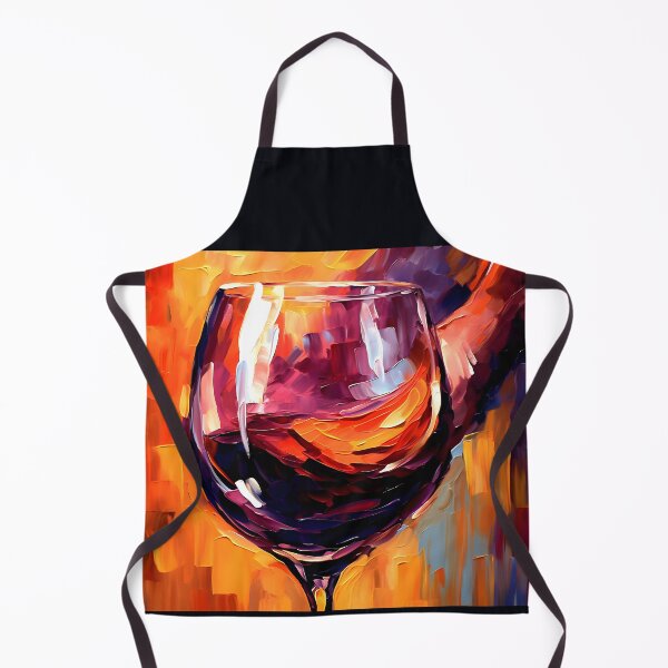 Item preview, Vibrant Pour- Bold Colors and Youthful Energy in Red Wine Art Generative AI designed and sold by OlfactoART Studio.