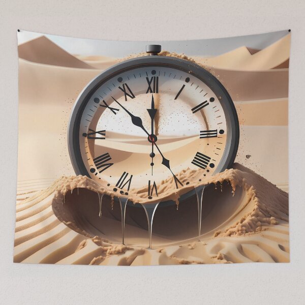 Item preview, Waters of the Future: The Revolution of Digital Glass Clocks in Modern Art. designed and sold by Artedig.