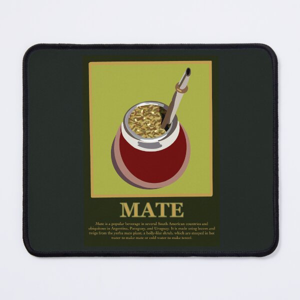 Item preview, Mate tea poster designed and sold by Agapeart111.