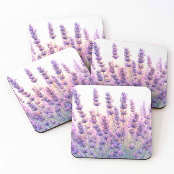 Item preview, Lavender flower field. designed and sold by growing-mom.